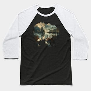 Alley Into The Grizzly Bear Life Baseball T-Shirt